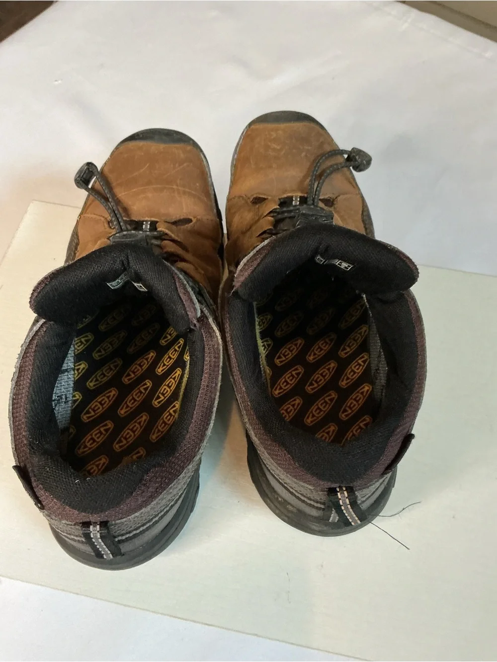 Keen Targhee Drawstring Kids Brown and Black Outdoor Trail Boots